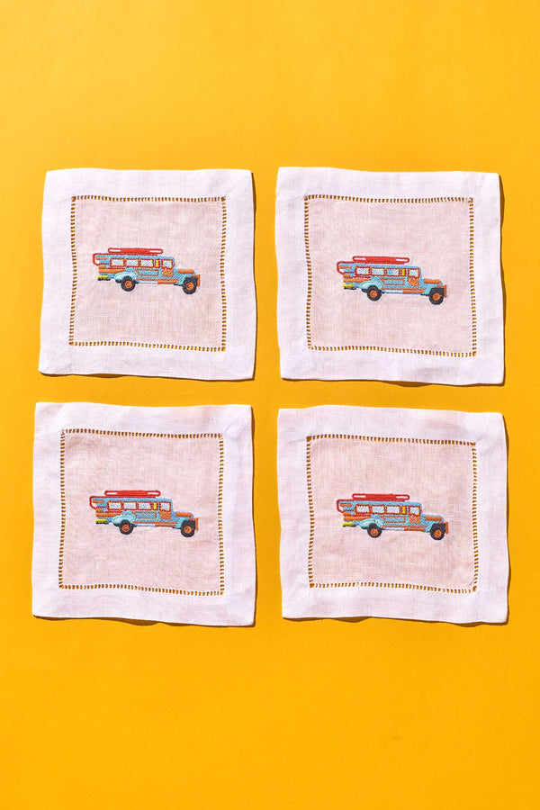 Jeepney Cocktail Napkin Set