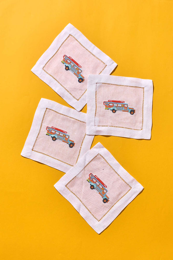 Jeepney Cocktail Napkin Set